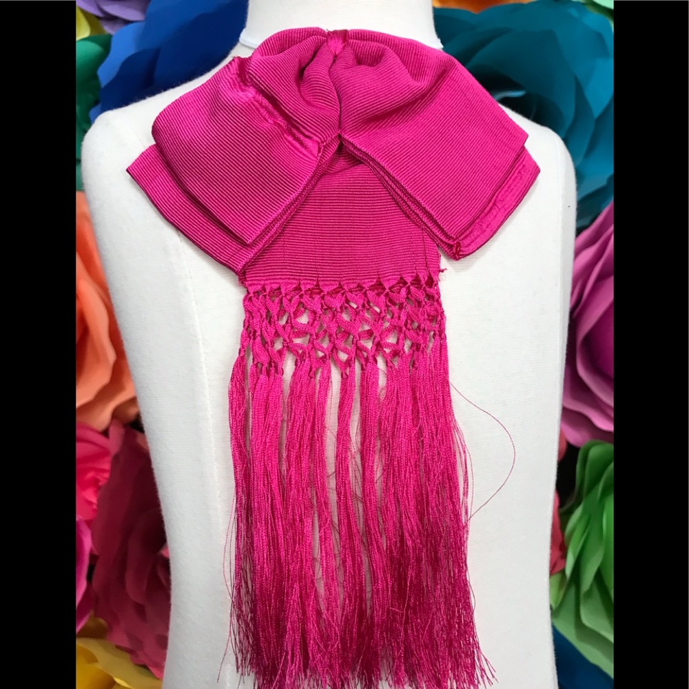 Mexican bow tie pink for Halloween day o Mexican days